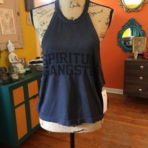 NWT SPIRITUAL GANGSTER  RACERBACK TANK -  M/L